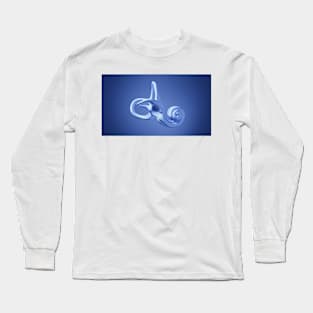 Inner ear, illustration (C048/8536) Long Sleeve T-Shirt